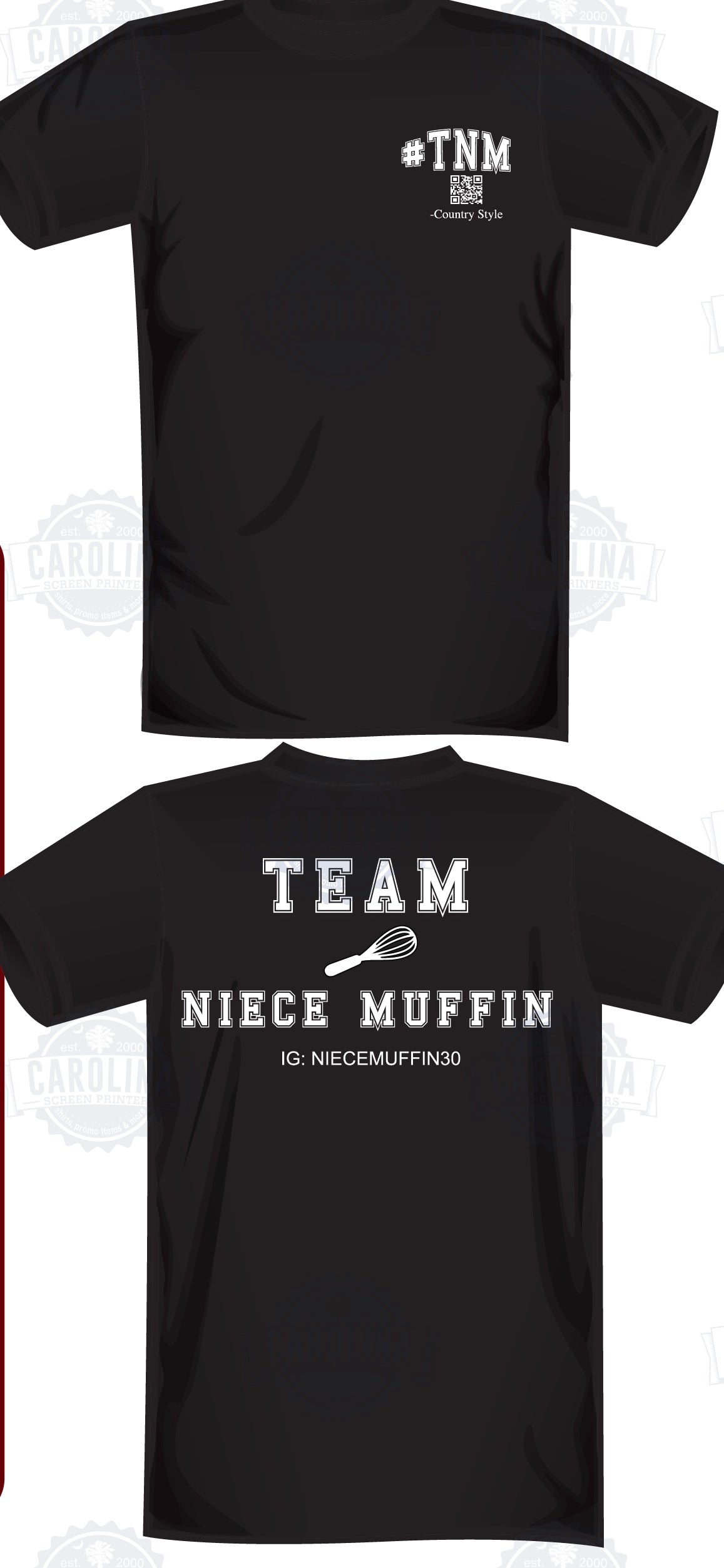 Team Niece Muffin Unisex M-3XL